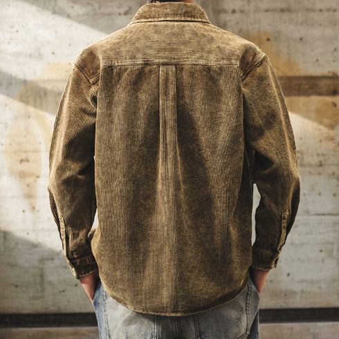 Corduroy Work Shirt Jacket P1832